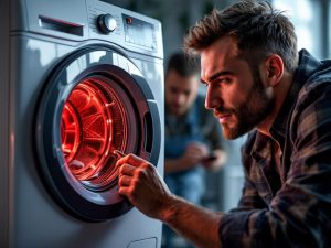 Error E01 en lavadora Indesit: causas y síntomas