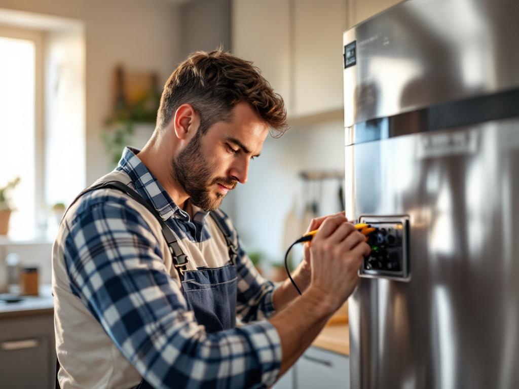 Razones eléctricas para clics en frigoríficos