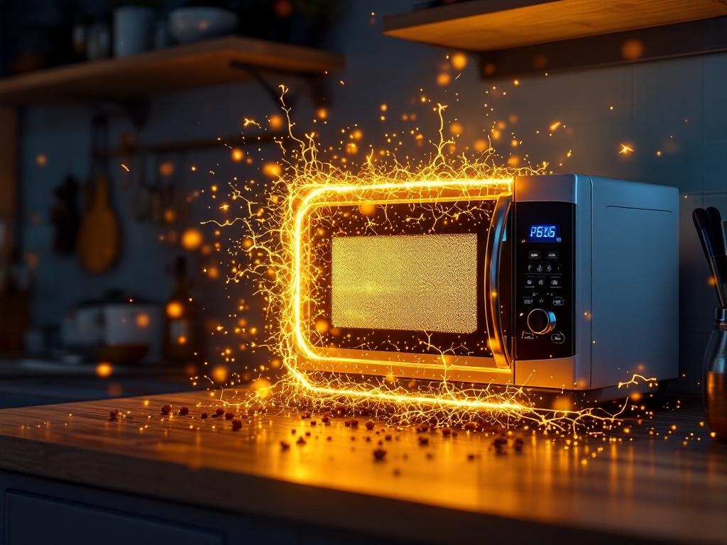 Impacto de sobrecarga eléctrica en electrodomésticos del hogar