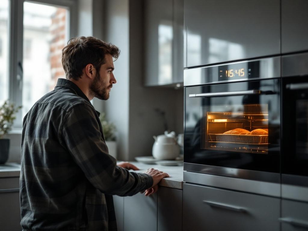 Horno de marca detecta temperaturas mal